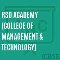 Rsd Academy (College of Management & Technology) Logo