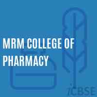 Mrm College of Pharmacy Logo