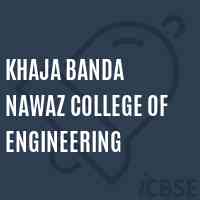 Khaja Banda Nawaz College of Engineering Logo