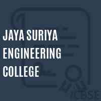Jaya Suriya Engineering College Logo