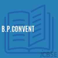 B.P.Convent School Logo
