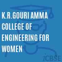 K.R.Gouri Amma College of Engineering For Women Logo