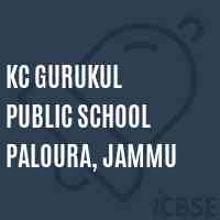 KC gurukul Public School paloura, jammu Logo