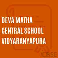 Deva Matha Central School Vidyaranyapura Logo