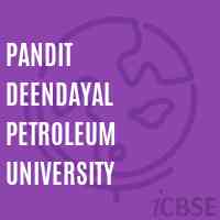 Pandit Deendayal petroleum University Logo