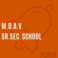 M.D.A.V. Sr.Sec. SCHOOL Logo