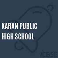 Karan Public High School Logo