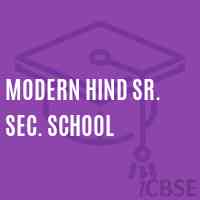 Modern Hind Sr. Sec. School Logo