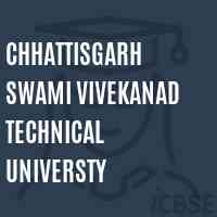 Chhattisgarh Swami Vivekanad Technical Universty University Logo