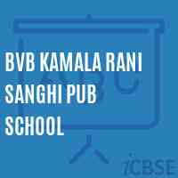 Bvb Kamala Rani Sanghi Pub School Logo