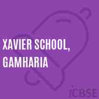 XAVIER SCHOOL, GAMHARIA Logo