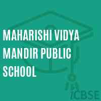 Maharishi Vidya Mandir Public School Logo