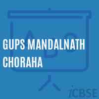 Gups Mandalnath Choraha Middle School Logo