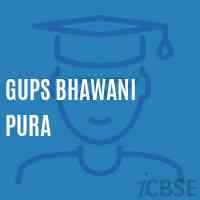 Gups Bhawani Pura Middle School Logo