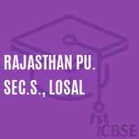 Rajasthan Pu. Sec.S., Losal Senior Secondary School Logo