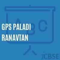 Gps Paladi Ranavtan Primary School Logo