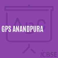 Gps Anandpura Primary School Logo