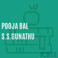 Pooja Bal S.S.Gunathu Secondary School Logo