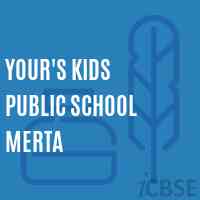 Your'S Kids Public School Merta Logo