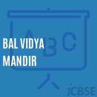 Bal Vidya Mandir Senior Secondary School Logo