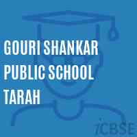Gouri Shankar Public School Tarah Logo