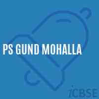 Ps Gund Mohalla Primary School Logo