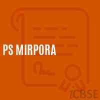 Ps Mirpora Primary School Logo