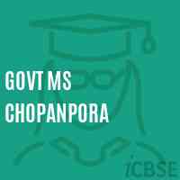 Govt Ms Chopanpora Middle School Logo