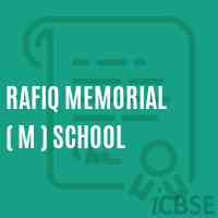Rafiq Memorial ( M ) School Logo