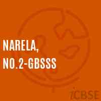Narela, No.2-GBSSS Senior Secondary School Logo