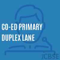 Co-Ed Primary Duplex Lane Primary School Logo