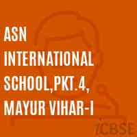 ASN International School,Pkt.4, Mayur Vihar-I Logo