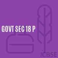 Govt Sec 18 P Secondary School Logo