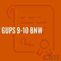 Gups 9-10 Bnw Middle School Logo