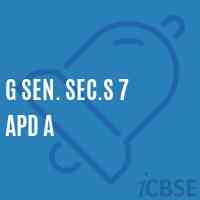 G Sen. Sec.S 7 Apd A High School Logo
