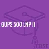 Gups 500 Lnp Ii Middle School Logo