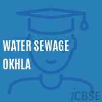 Water Sewage Okhla Primary School Logo