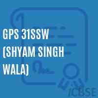 Gps 31Ssw (Shyam Singh Wala) Primary School Logo