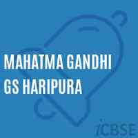 Mahatma Gandhi Gs Haripura Secondary School Logo