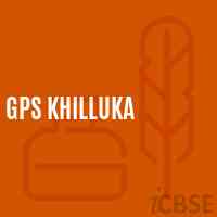 Gps Khilluka Primary School Logo