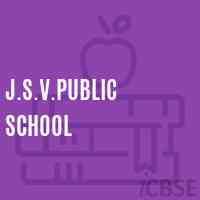 J.S.V.Public School Logo