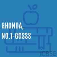 Ghonda, No.1-GGSSS High School Logo