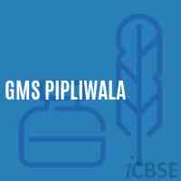 Gms Pipliwala Middle School Logo