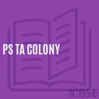 Ps Ta Colony Primary School Logo