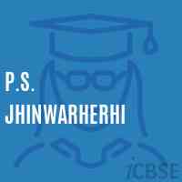 P.S. Jhinwarherhi Primary School Logo