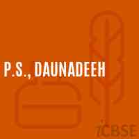 P.S., Daunadeeh Primary School Logo