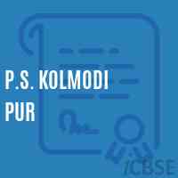 P.S. Kolmodi Pur Primary School Logo