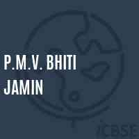 P.M.V. Bhiti Jamin Middle School Logo
