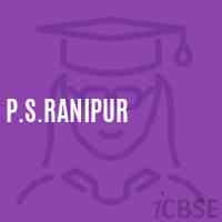 P.S.Ranipur Primary School Logo