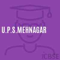 U.P.S.Mehnagar Middle School Logo